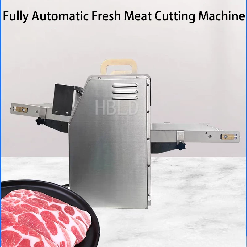 Desktop Fresh Meat Slicer, Bulk Beef Cutting Machine, Disassembly Blade, Electric Meat Slicer