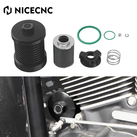 For 2017-2023 Harley Street Glide Special FLHXS Reusable Oil Filter Kit Tri Glide Ultra FLHTCUTG 2017-2024 Road King FLHRXS