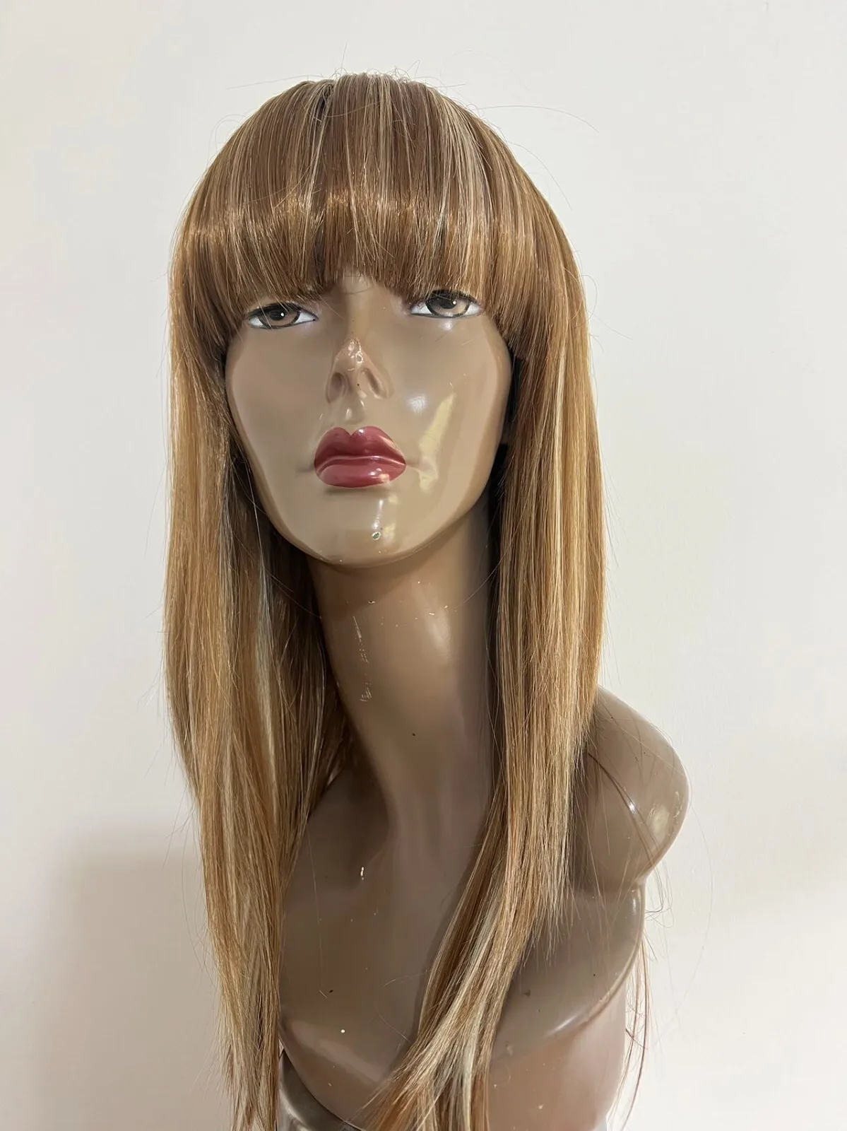 

NEW STYLE TAYLOR SWIFT HIGH HEAT RESISTANT HAIR LADY BROWN & BLONDE MIXED WIG