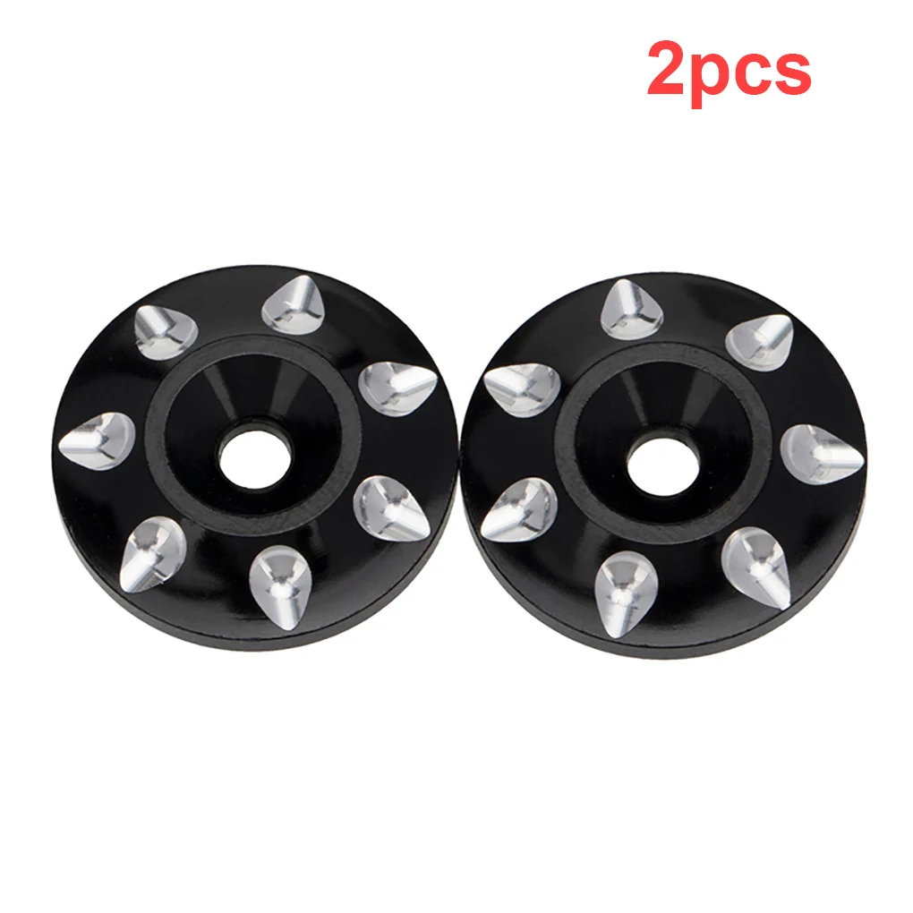 Universal 2pcs RC Rear Wing Buttons Washer Tail Protection Spacer  Tail Gaskets for 1/10 RC Car Upgrade Parts