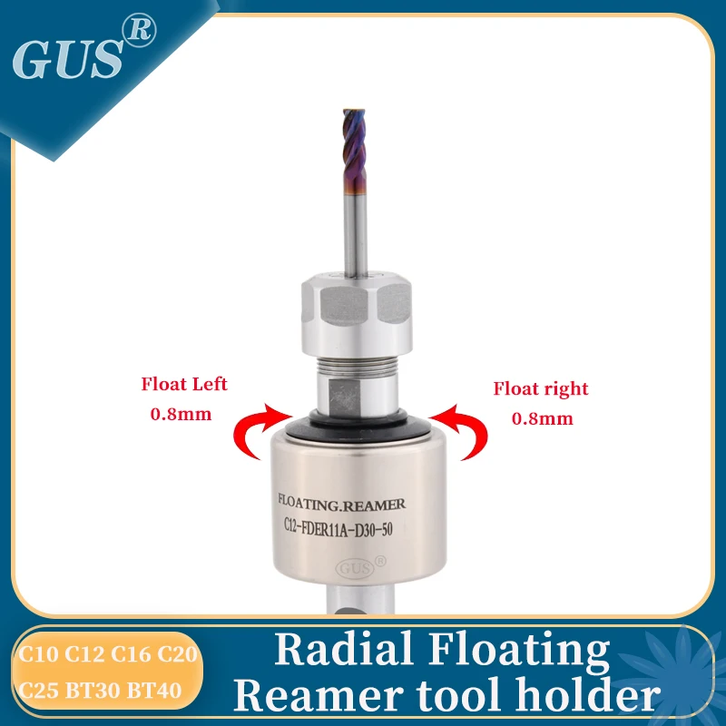 1pcs Floating Reamer tool holder C10 C12 C16 C20 C25 BT30 BT40 ER11 ER16 ER20 ER25 ER32 Adjustable Floating Tools cnc Lathe