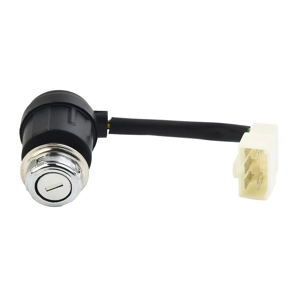 Keys Ignition Key Switch 5 Wires Control Panel Mounted Uesful 2keys 178F/186F Diesel Engine Tiller Remote Control Engine Start