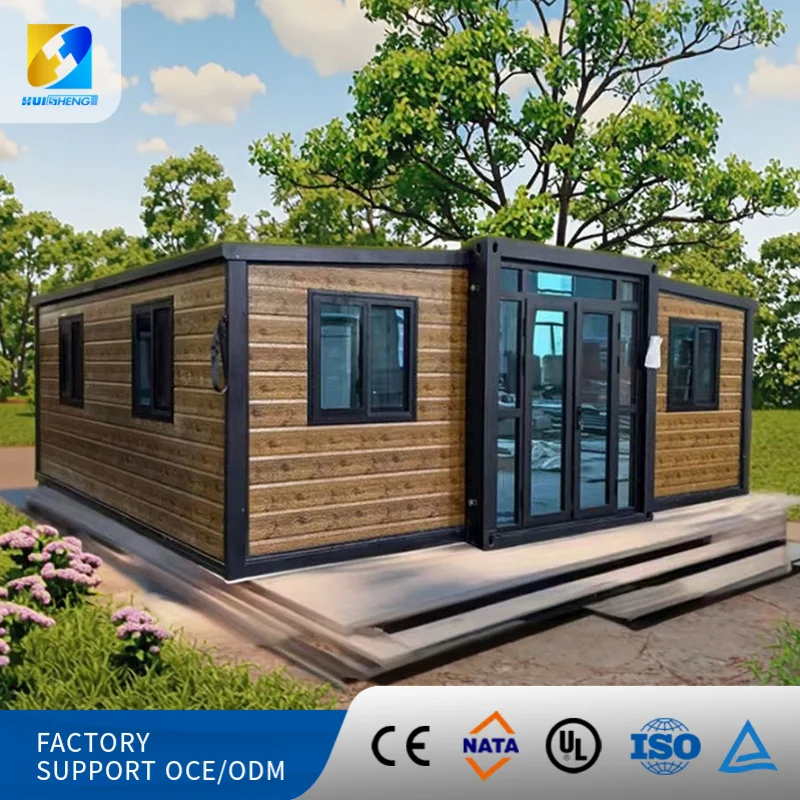 Customized Versatile 20ft Expandable Container Home Fast Setup Easy Relocation Modular House Prefab Home Prefab Container House