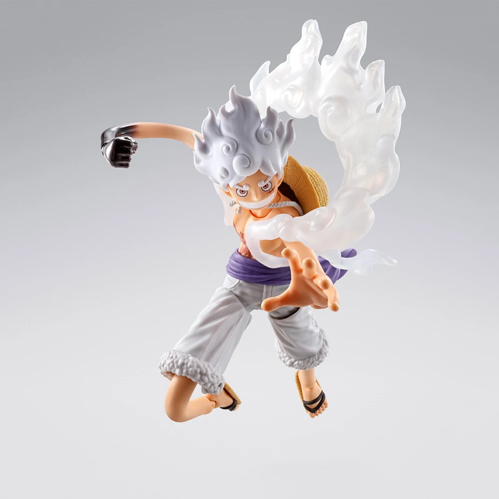 [متوفر] بانداي S.H.Figuarts قطعة واحدة القرد د. لوفي (Gear 5 Future Island Egghead) 15.5 سنتيمتر أنيمي نموذج لجسم لعبة الهدايا