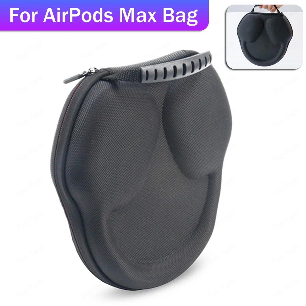 Travel Carry Case for Apple AirPods Max Headphones Waterproof Hard Storage Case Electronic Equipment Protective Pack Case