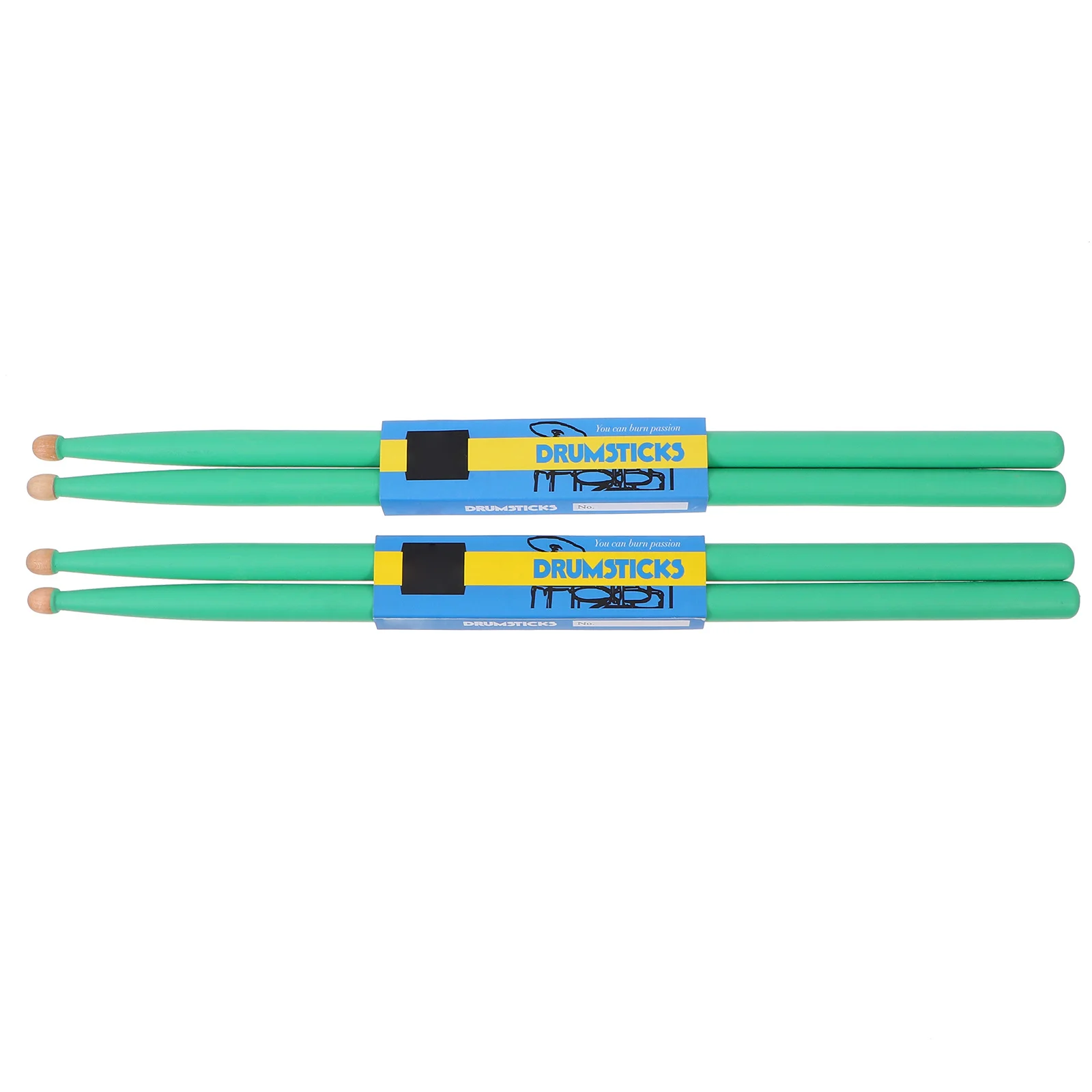 

2Pairs Drum Sticks Maple Wood Lightweight Durable Non Slip Percussion Tool Perfect for Beginners Students Drum Stick