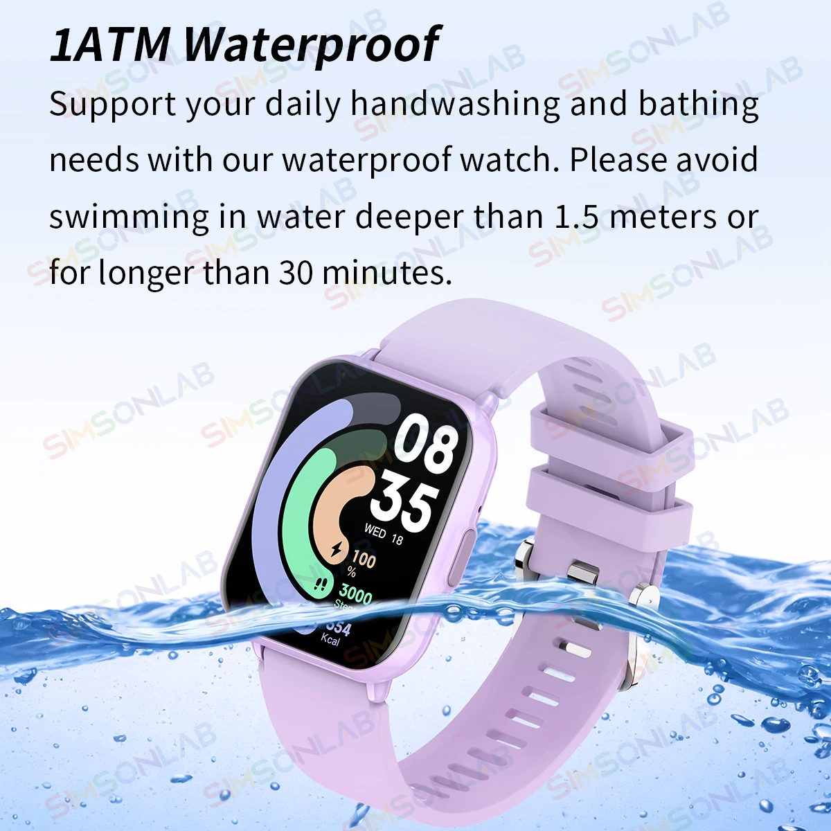 Nieuwe Global Versie Horloge 5 Lite 1.83 ''AI Voice Smart Horloge 123 + Sportmodus Hartslagmeting Bluetooth Oproep voor Mannen Vrouwen