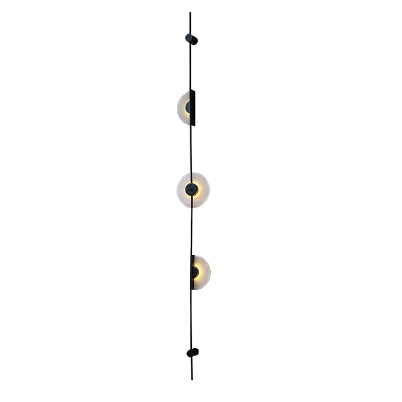 

Postmodern natural marble wall lamp bedroom living room hotel decorative background wall light luxury lamps