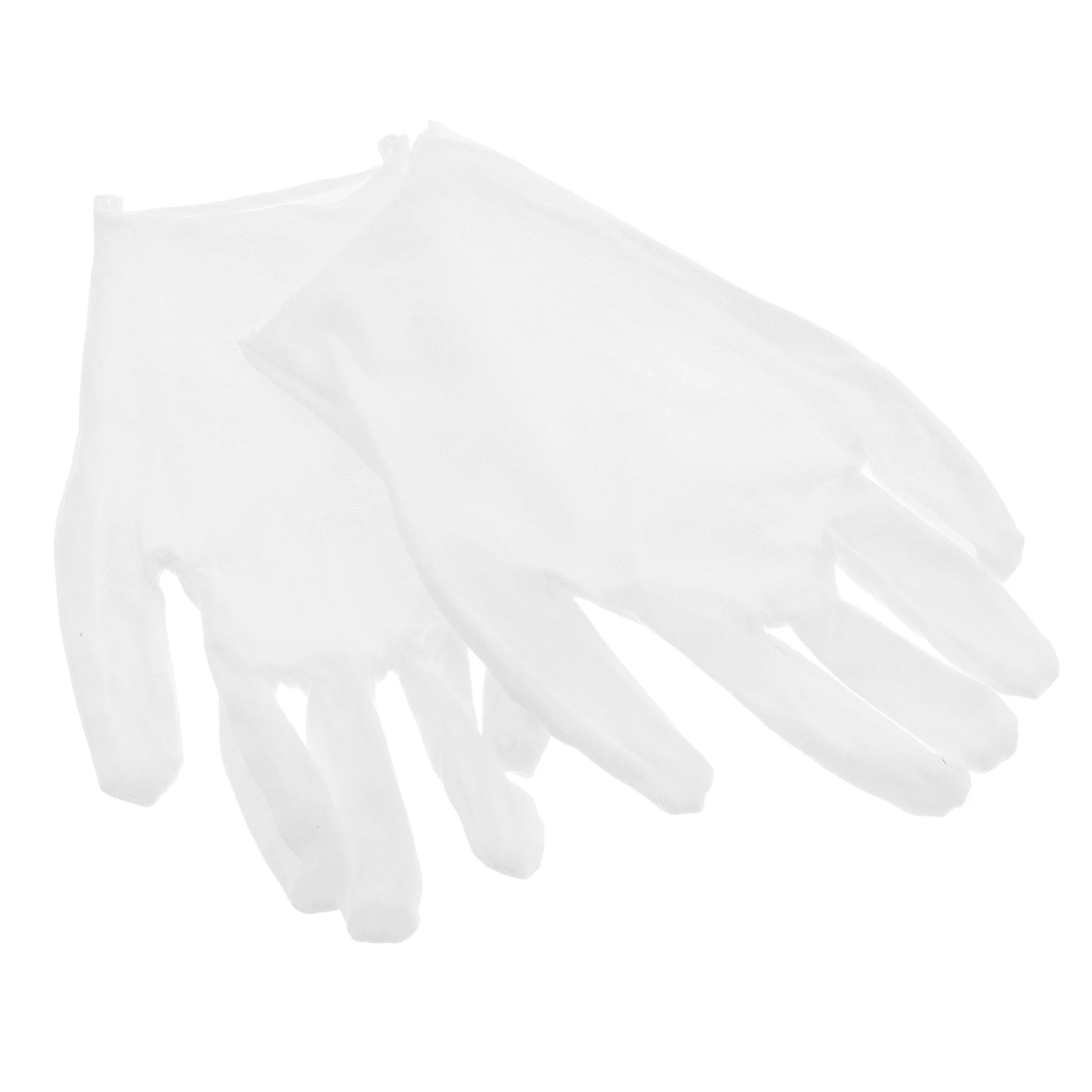

1pcs 1 Pair Protective Gloves White Cotton Soft Reusable Ideal for White Cotton Gloves Display Maintenance Cleaning