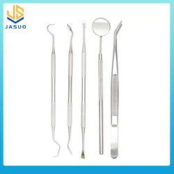 Dental instrument dentist Kit Mouth Mirror Probe Hook Pick Tweezer Set Dentistry dentista Prepare Tool Tooth Cleaning tools