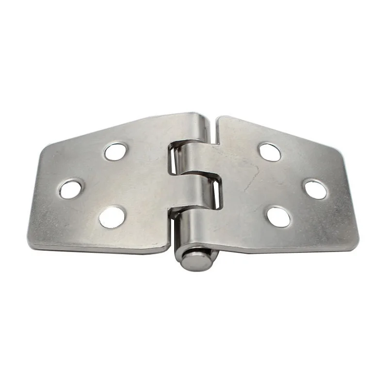 1PCS Stainless Steel Boat Hinge Strap Hinge Door Hinge For Marine Boat Yacht 76 X 40 MM Rafting Boating Accessories Boat Marine