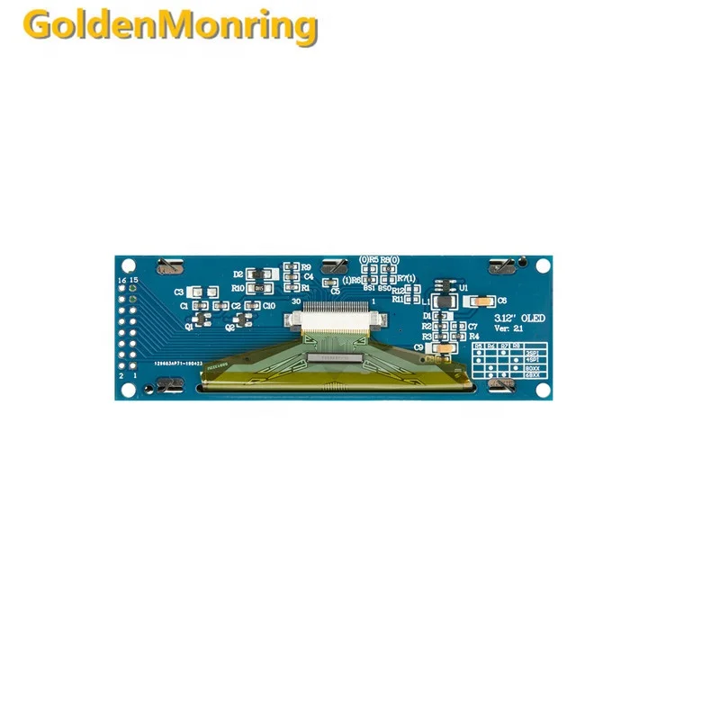 2025 رائجة البيع صغيرة الحجم I2C GME25664-52 SSD1322 256x64 مايكرو 3.12 بوصة OLED وحدة عرض