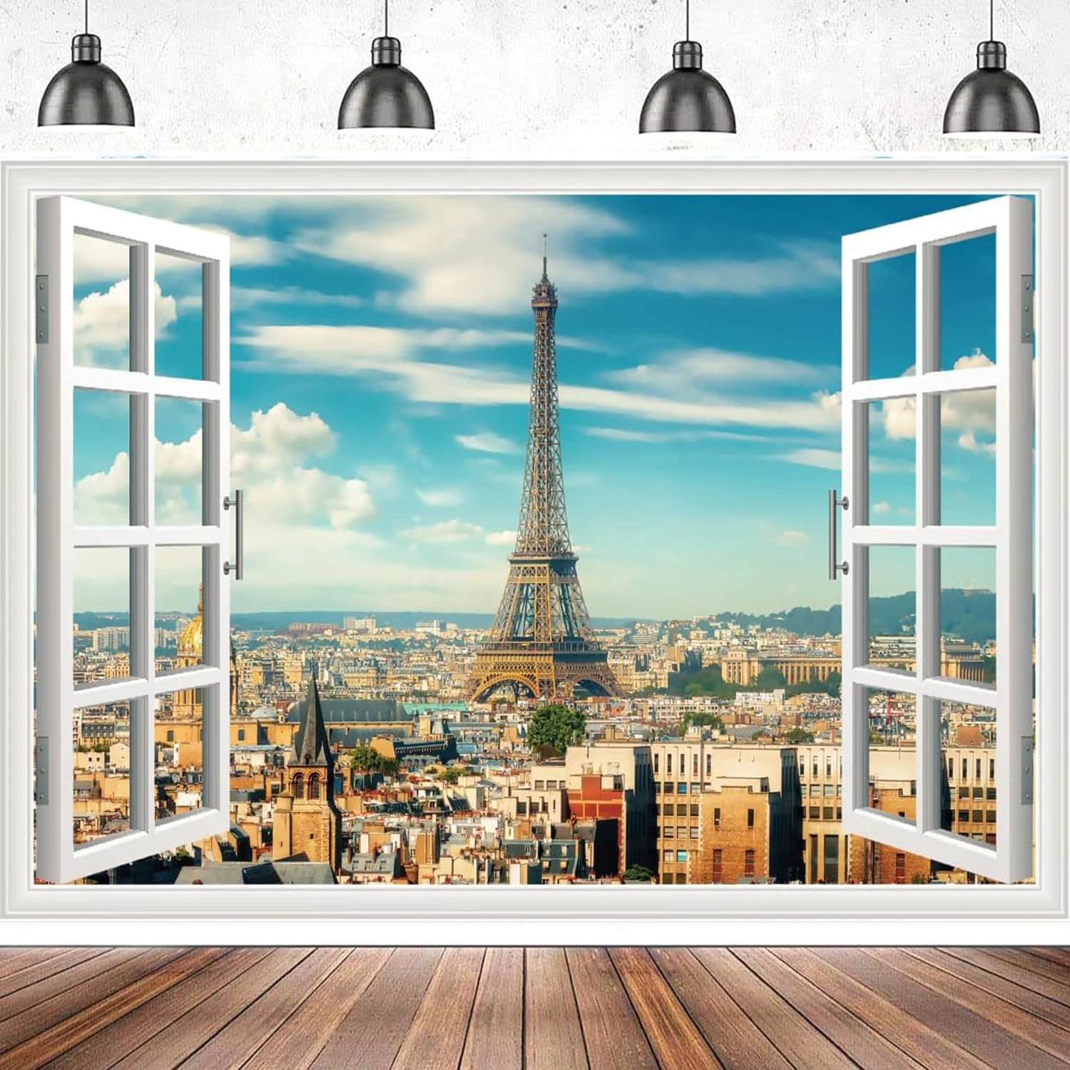 باريس برج ايفل ساحة التصوير خلفية لحفلة موضوع الحب الرومانسي ليلة واحدة في باريس صور الدعائم خلفية الحائط #1