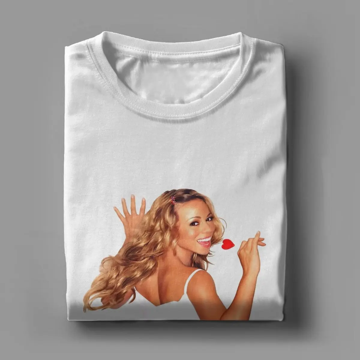 Mariah Carey T-Shirts for Men Women Creative 100% Cotton Tees Crew Neck Short Sleeve T Shirt Printed Tops