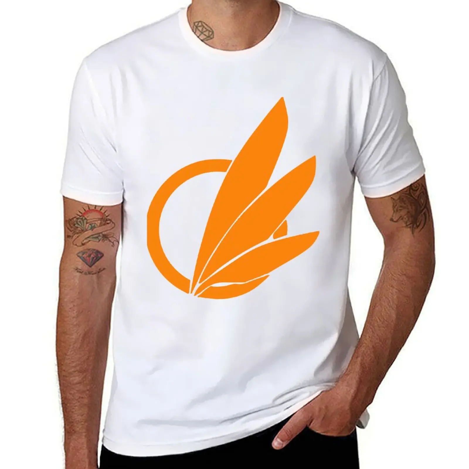 

Avali Logo Orange T-Shirt t shirts for man graphic tees t shirt man cotton T-Shirt