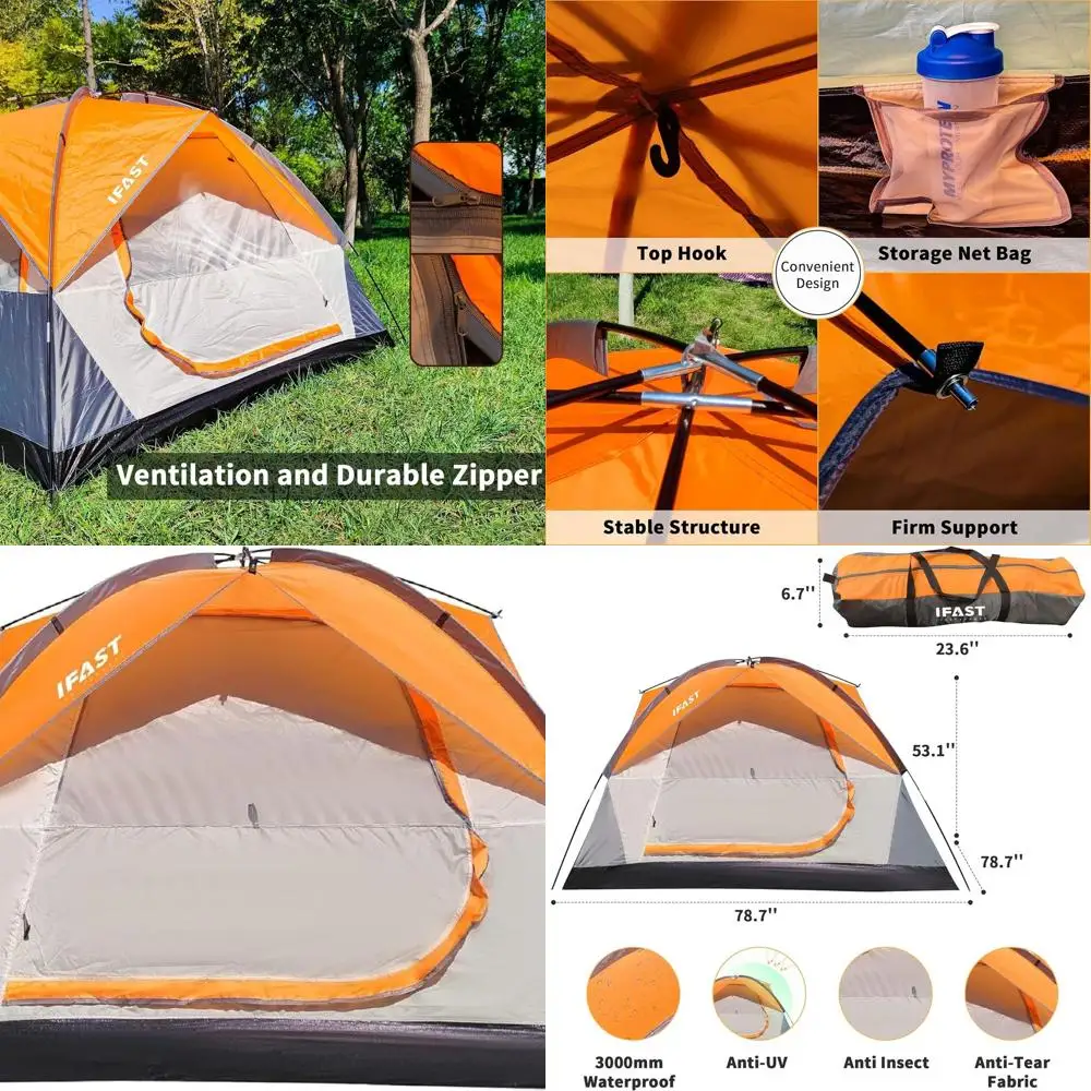 

Компактная и водонепроницаемая пляжная палатка Solo/Family — простая установка, защита от ультрафиолета