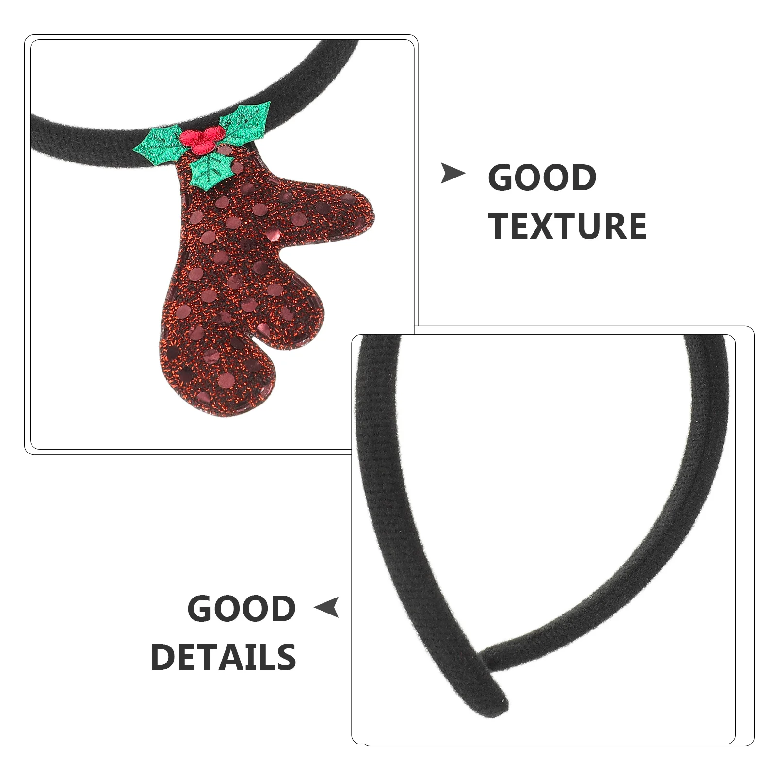 

DEARMAMY 2Pcs Antler Headband Reindeer Deer Horns Party Costume Accessory for Women Kids Festival Cosplay