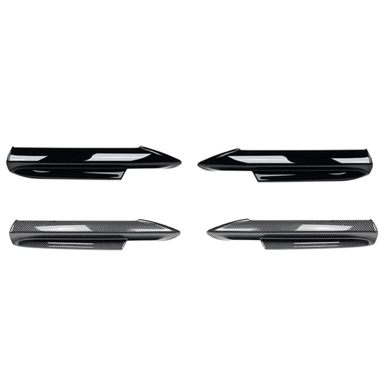 Car Front Bumper Splitter Lip Diffuser Spoiler Protector Cover Guard Deflector Lips For 3-Series E90 E91 2005-2008