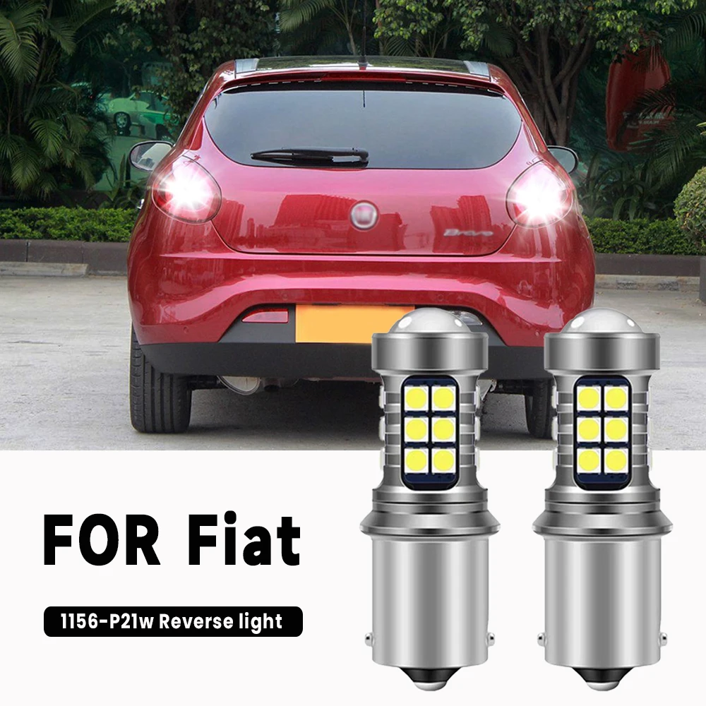 

2pcs LED Backup Light Reverse Lamp Canbus Accessories For Fiat Bravo 1 2 1995-2001 2005 2006 2007 2008 2009 2010 2011 2012 2013