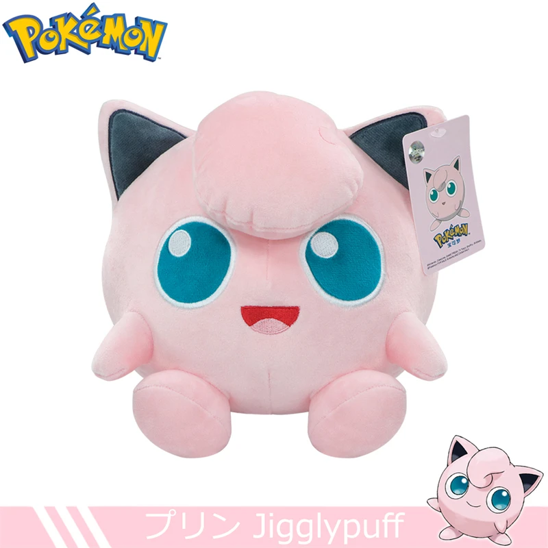Original Pokemon Jigglypuff Alolan Vulpix Plüsch Spielzeug Nette Anime Pokeball Yamper Emolga Litten Stofftier Peluche Puppen Geschenk