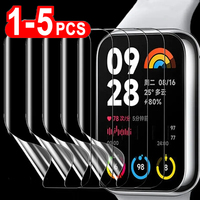 9D Curved Soft Hydrogel Film For Xiaomi Mi Band 8 7 Pro Screen protector for Xiaomi MiBand 7 6 5 4 3 Smart Wristband (Not Glass)