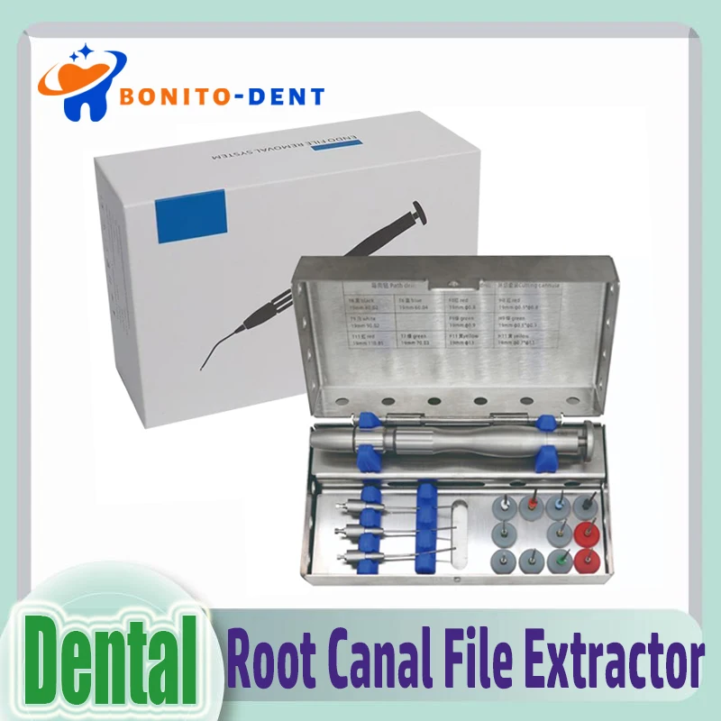 Factory Price Dental Endo Broken File Removal Instrument Set Endodontic File Removal System Kit Root Canal File Extractor