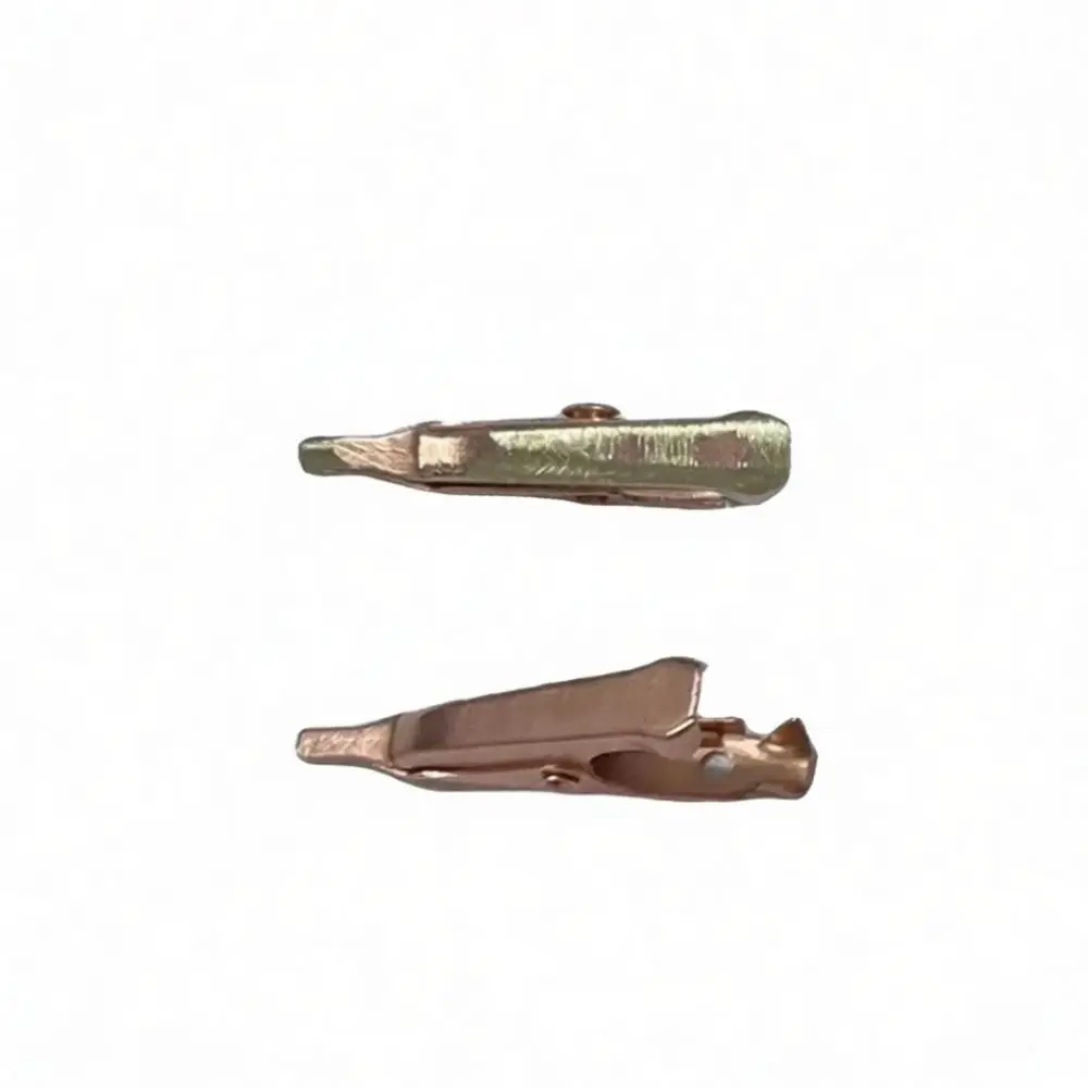 Pure Copper Alligator Clips Tool Kit Multi Color Insulation Sleeves Flat Clamp Connector For Electrical Testing Work
