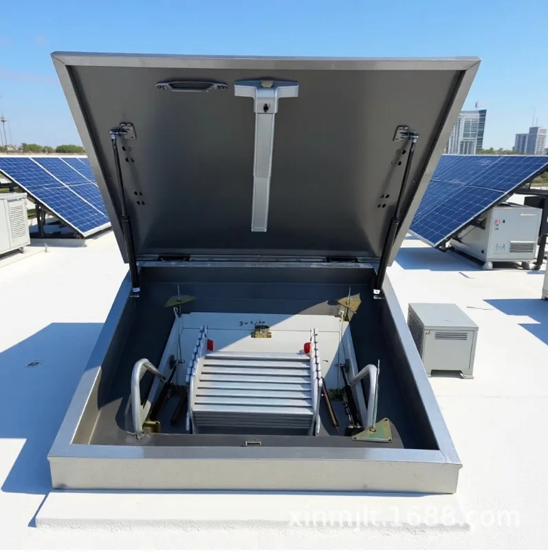 Stainless steel 304 floor roof outdoor roof rainproof cover access port patio manhole rainproof attic skylight cover