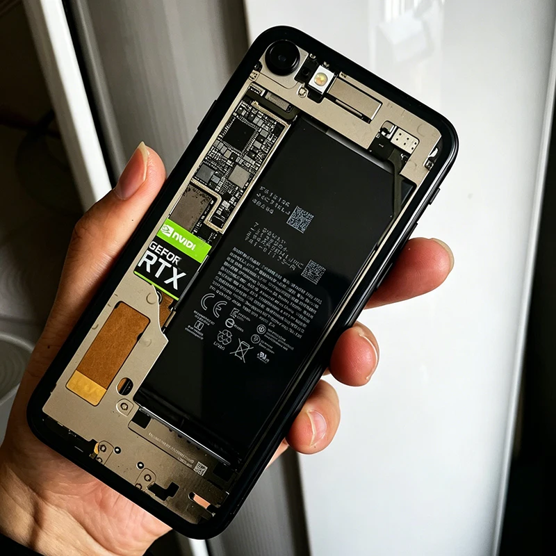 New Design OEM Transparent LCD Screen / Housing Replacement for iPhone SE 2020 / 8 Full Set Assembly Kits With Opening Tools