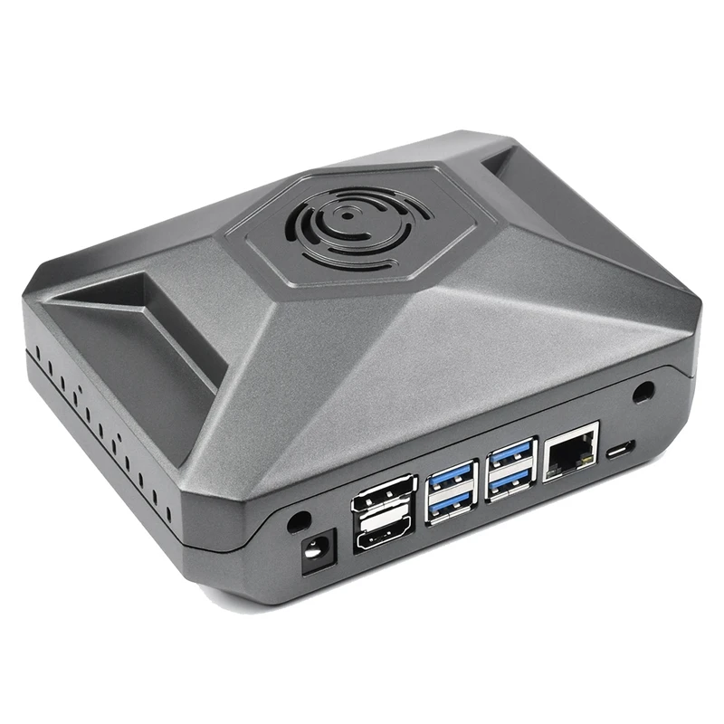 

Охлаждение и защита металла Φ серый-черный с GPIO адаптером для Jetson Nano чехол Shell(F), для Jetson Nano макетный комплект