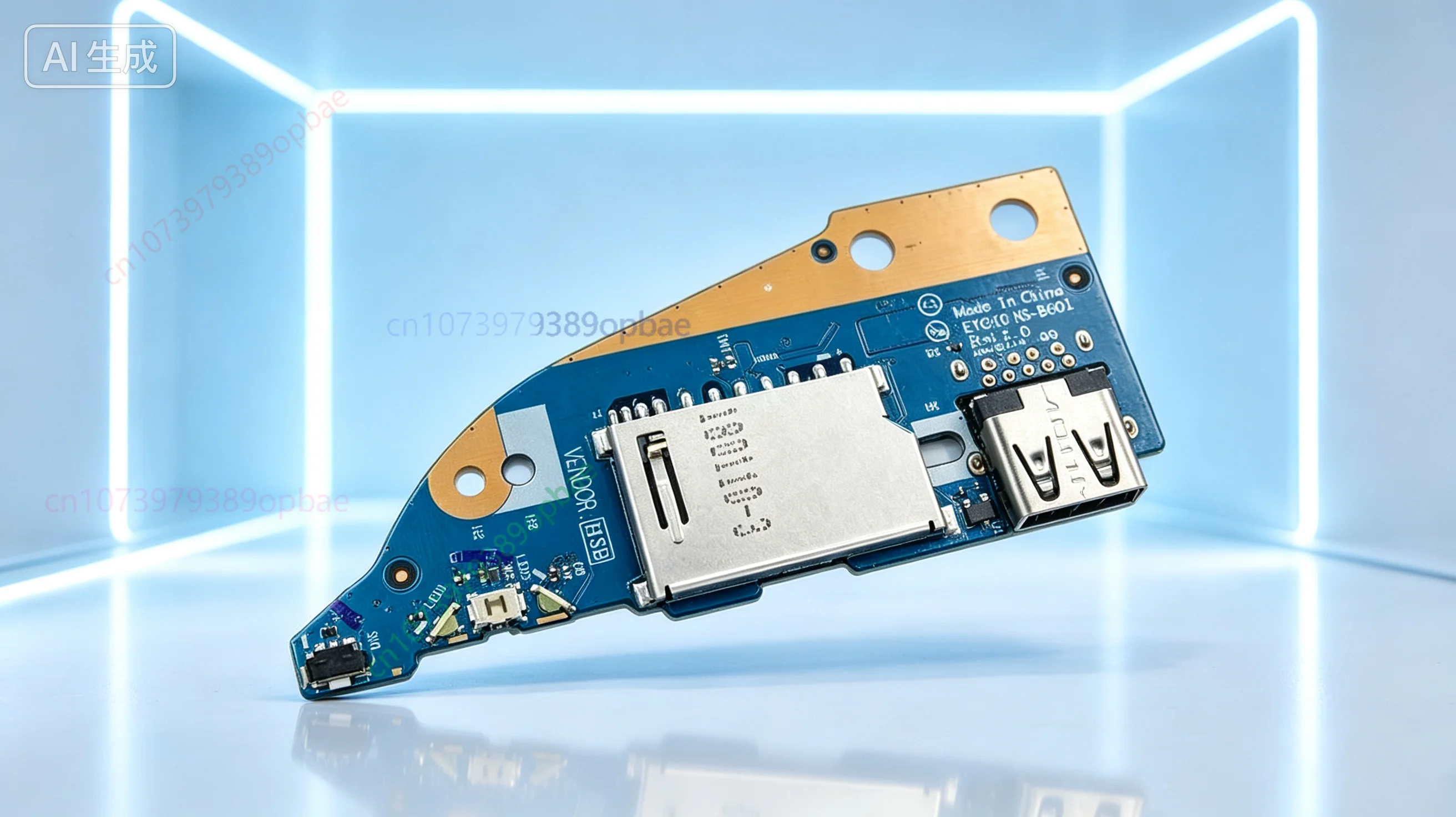 Internal IO Circuit Board for LENOVO YOGA 530‑14IKB USB Power Cards 5C50R08719 NS‑B601