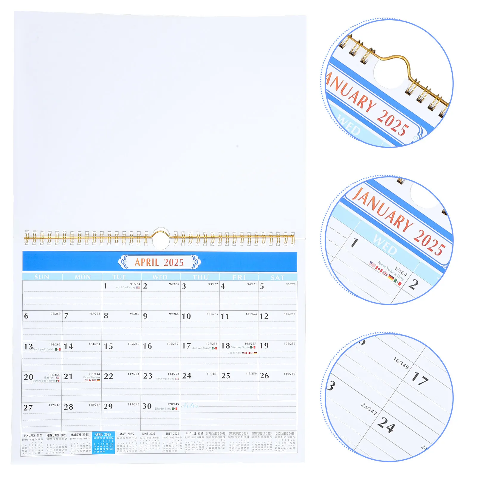 

Wall Calendar 2024 Monthly Planner Easy Tear Hanging Wall Calendar for Home Office Dormitory Schedule Plan Memo