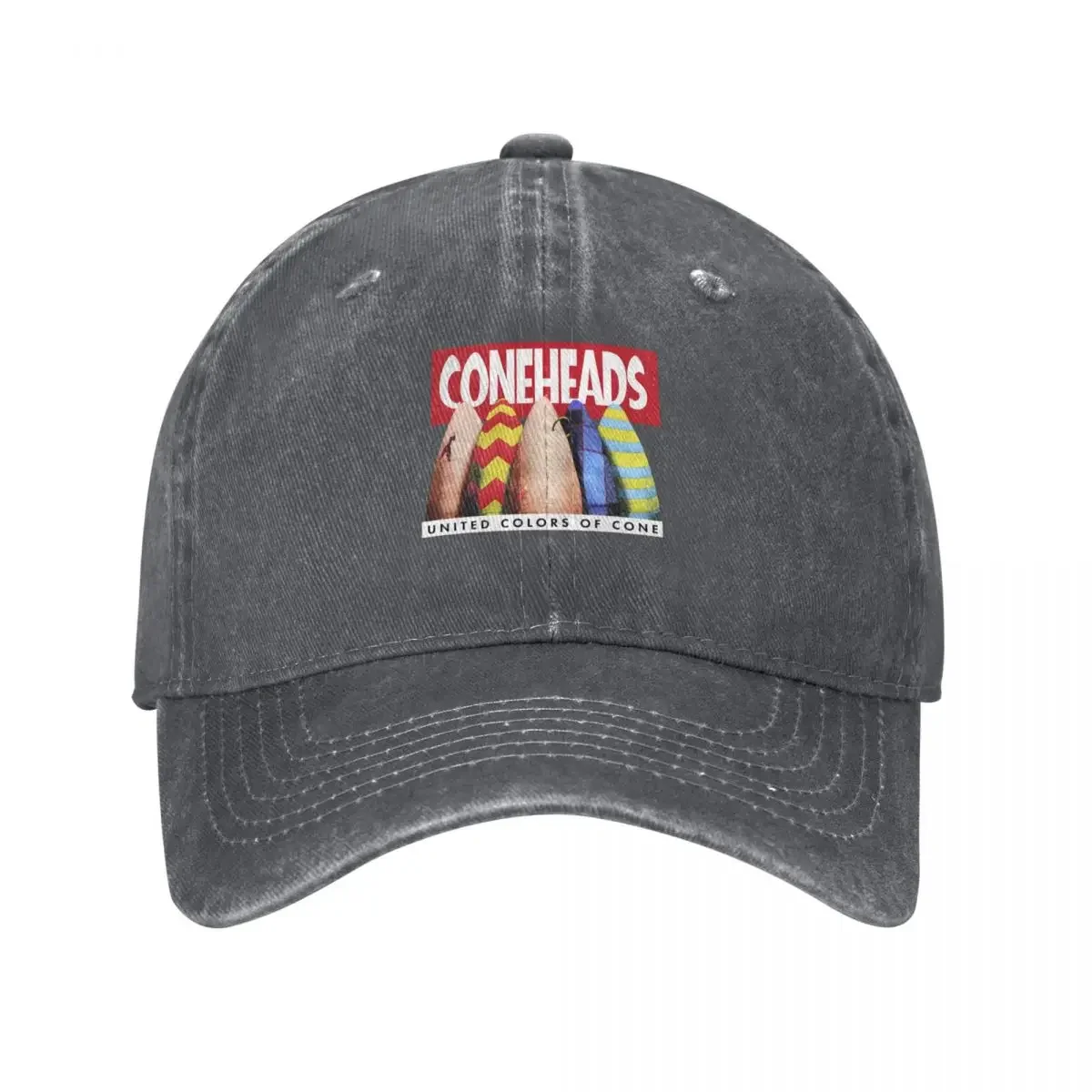 

1990s Coneheads United Colors Of Cone Baseball Cap Bobble Hat sun caps Anime For Women 2025 Men's