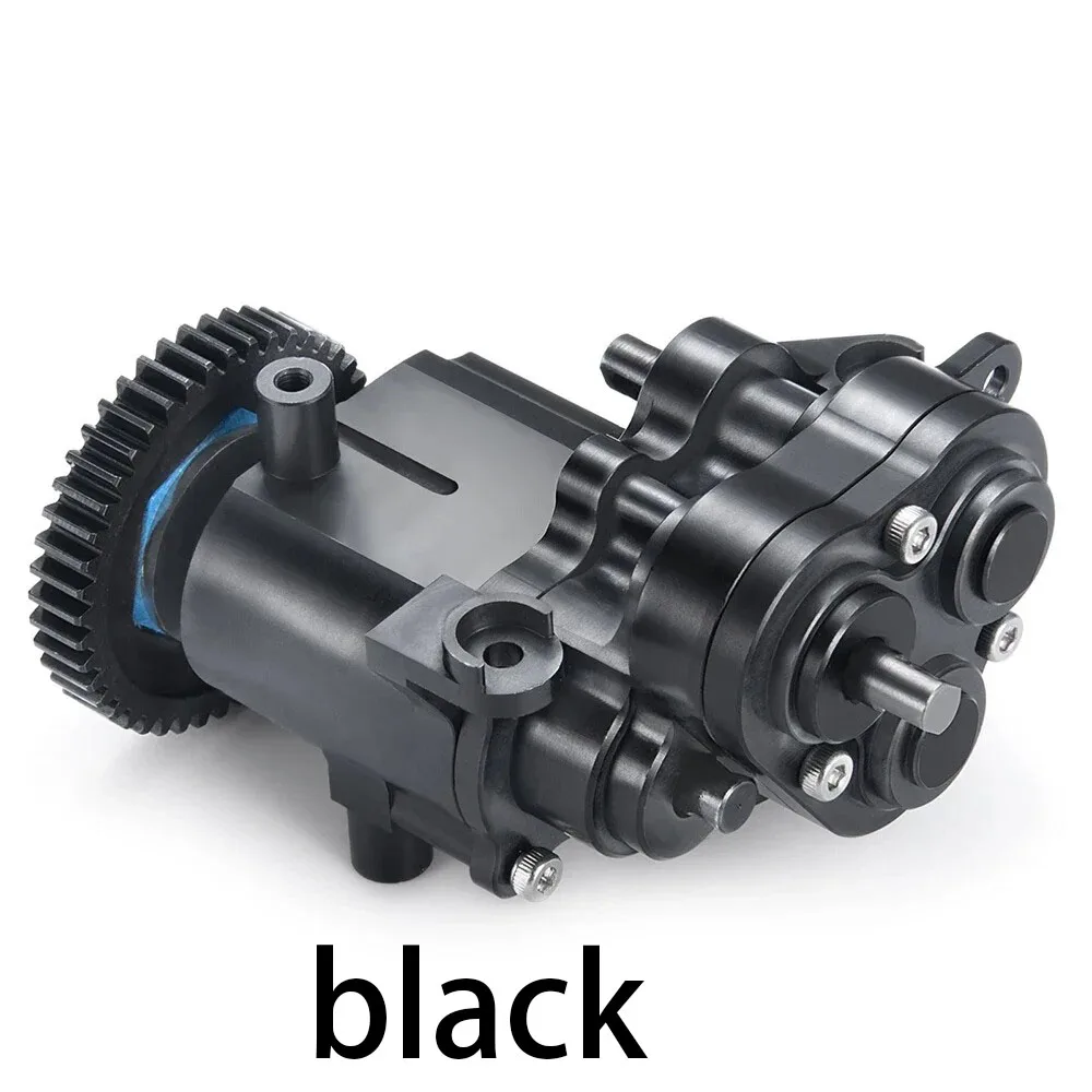 New 1/10 track type aluminum alloy transmission gearbox TRX4 TRX6 model gearbox second gear gearbox assembly accessories