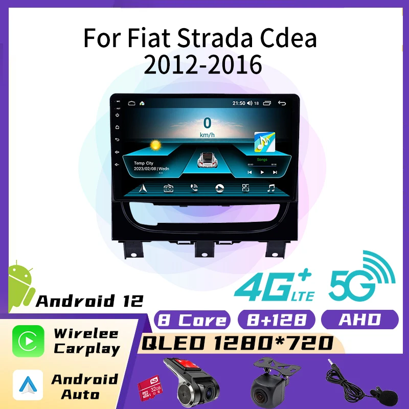 

Android Car Stereo Gps for Fiat Strada Cdea 2012-2016 2 Din Navigation Radio Car Multimedia Video Player Autoradio Head Unit