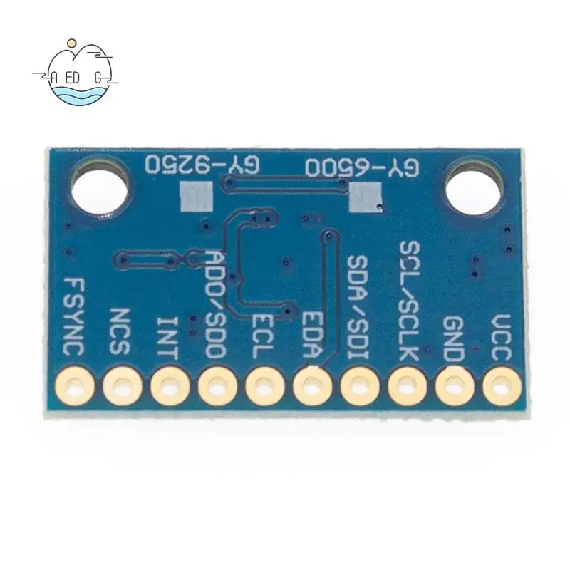 AED6-MPU-9250 GY-9250 Modulo sensore a 9 assi Comunicazioni I2C/SPI Giroscopio a Thriaxis + Accelerometro triassiale