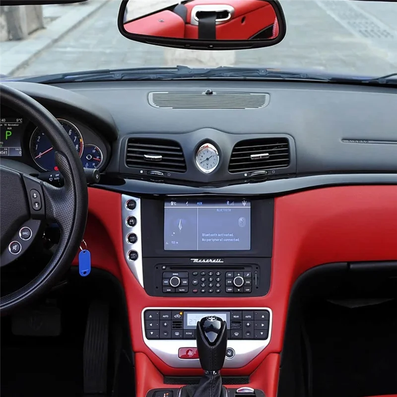 Panneau de Grille de ventilation de tableau de bord central durable pour Maserati Grancabrio 2010-2019 Granturismo 2007-2010 68233000 68233007