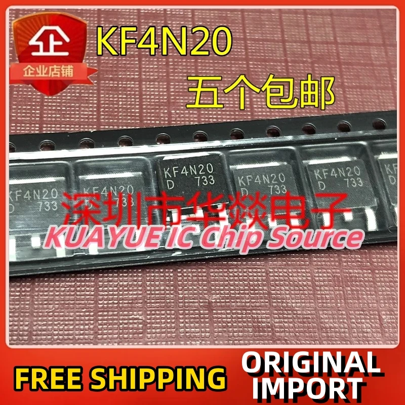 10PCS-30PCS  KF4N20  TO-252   200V  4A   Fast Shipping Quality Guarantee