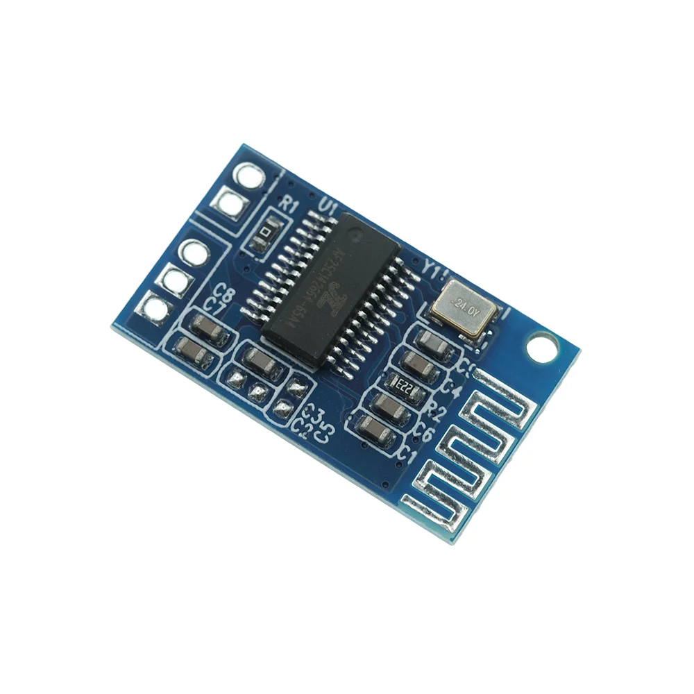 CA-6928 Bluetooth Audio Module 3.3V-6V Audio Digital Power Amplifier Module Board LED Power Bluetooth Speaker Aplifier Module