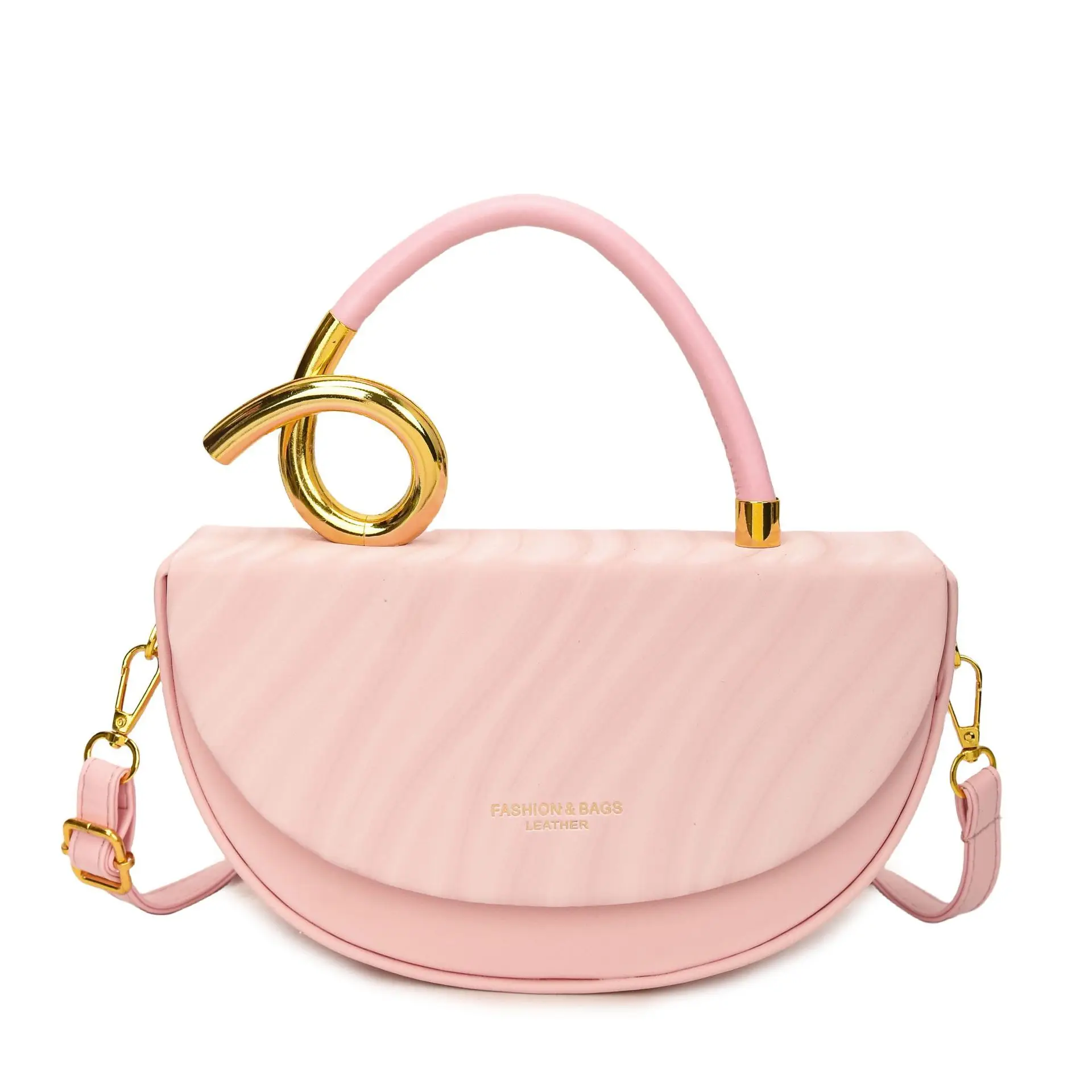 

Light luxury and high-end niche personalized handbag for women, 2025 new fashion trendy shoulder and crossbody saddle bag