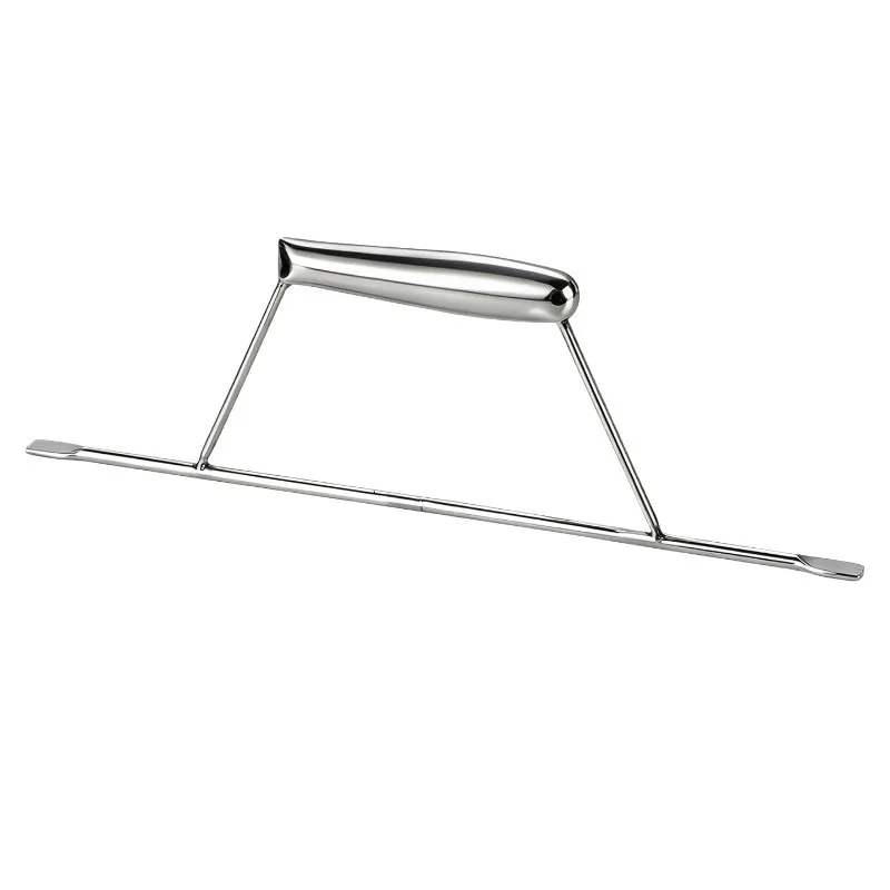 Steel Fried Dough Press, Thickened Labor-Saving Dough Roller, Durable Easy Clean Kitchen Tool for Home Use