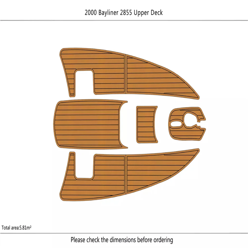 1997-2009 bayliner 2855 upper deck Cockpit 1/4