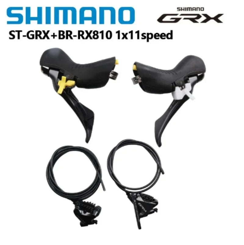 SHIMANO GRX ST-RX810 Hydraulic Disc Brake DUAL CONTROL LEVER 1x11 2x11Speed Non-slip Shifter For Mixed Terrain Gravel Bike Parts