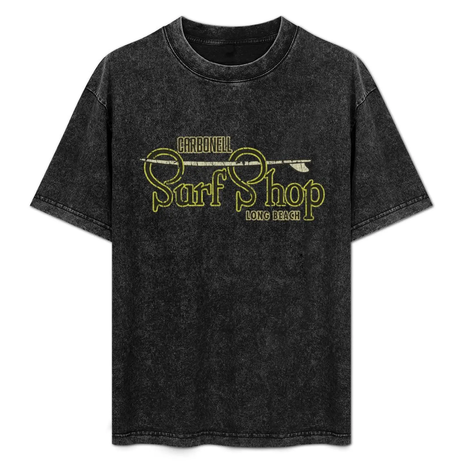 Camiseta Carbonell Surf Shop con estampado de estilo retro, top informal
