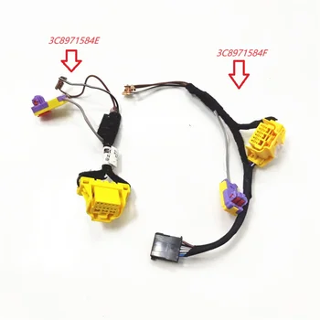 สายเคเบิลชุดสายไฟ Setir mobil อเนกประสงค์สำหรับรถกอล์ฟ VW 6 MK6 Passat B7 CC Beetle Tiguan Sharan 3C8971584F 3C8971584E