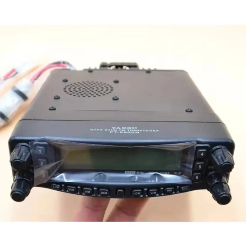 UHF Band Four-Line LCD Vehicle Mounted Two-Way Transceiver Mobile Communicator For Fleet Dispatch