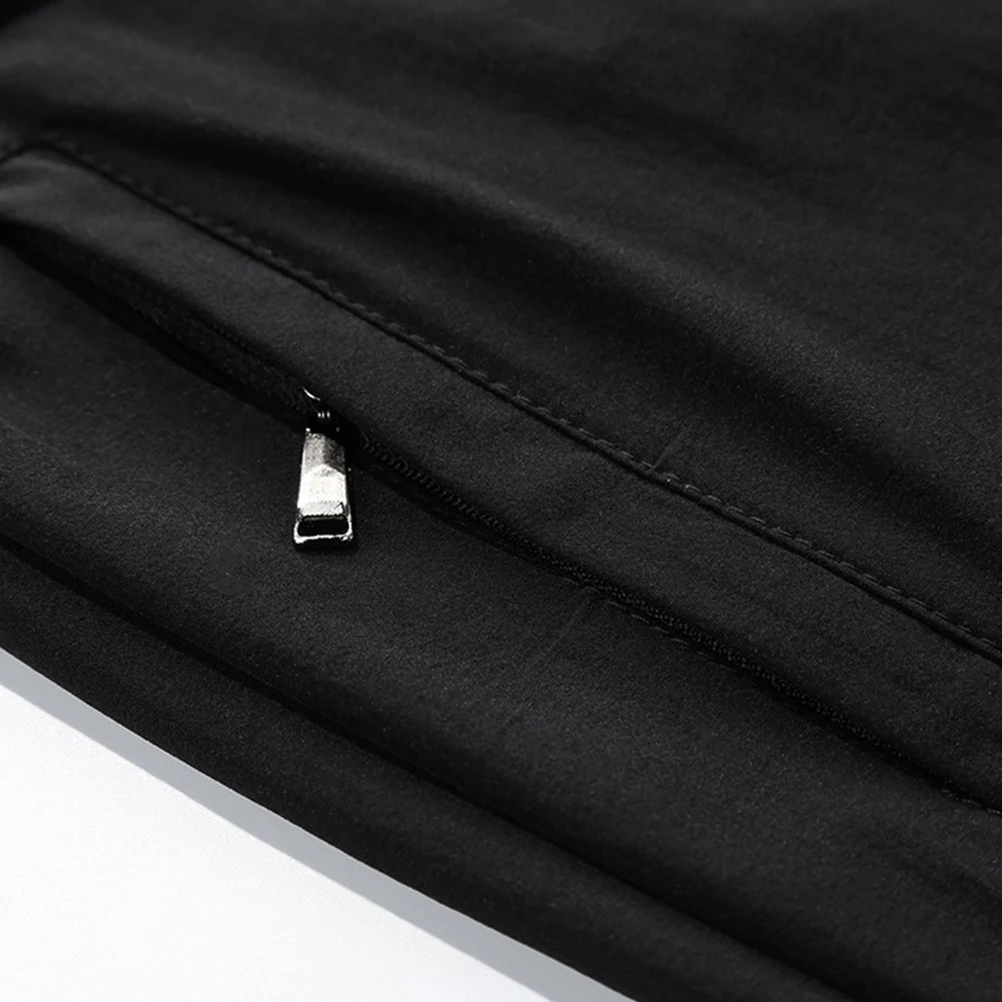 

1Pcs Black Athletic Shorts Men 3xl 80-90kg Cotton Polyester Running Short Pants Comfortable Sports Exercise Athletic Shorts