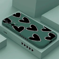 Silicone Case For OPPO Realme GT Master Neo 2 2T Soft Shell Love Heart Back Cover For Realme X7 Max X7 Pro Q3 Q5 Pro Coque Capa