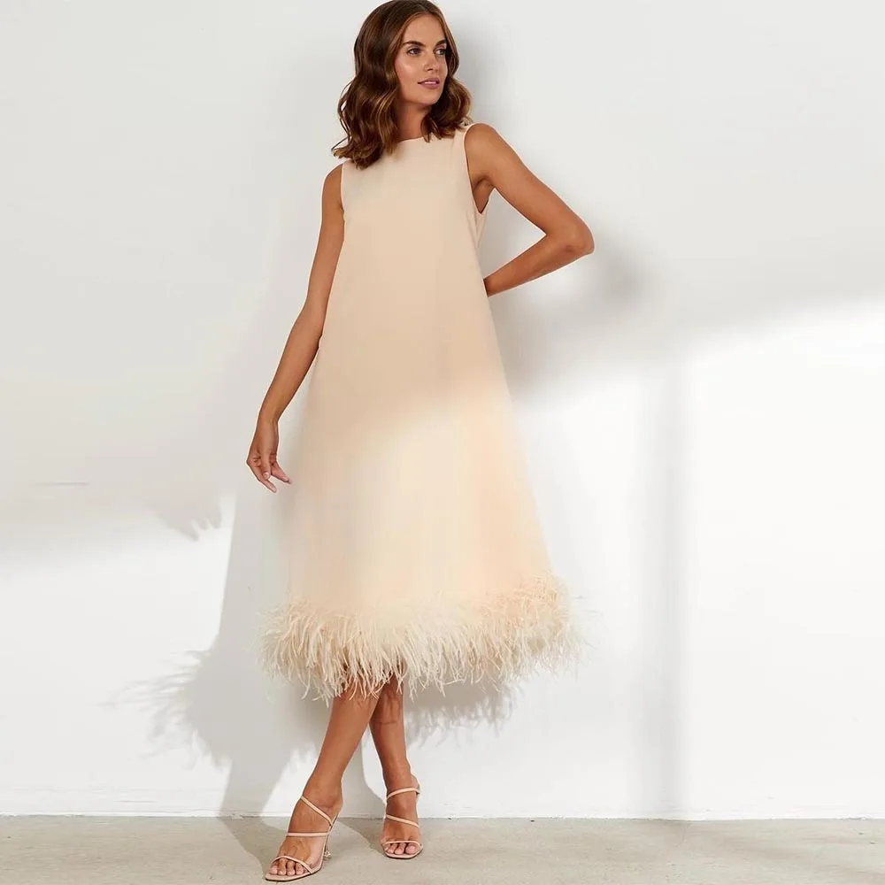 Sevintage Tiered Ruffled Tulle ชุด Halter แขนกุดสายจีบชุดราตรีสั้นงานแต่งงานชุด2022