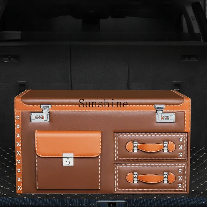 Suitable for Chi GLA GLC E300 E260C180L S-class car trunk storage and sorting storage box